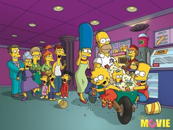 fond d'écran Simpsons