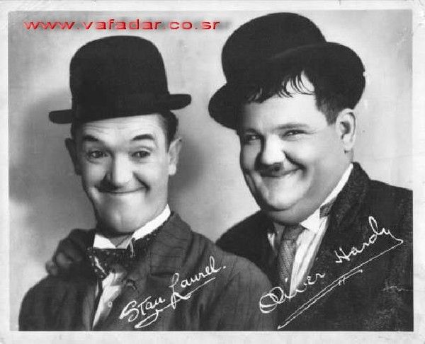 Fond d'écran Laurel et Hardy