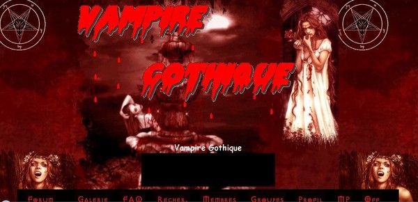 Thème Vampire Gothique fait par moi ^^